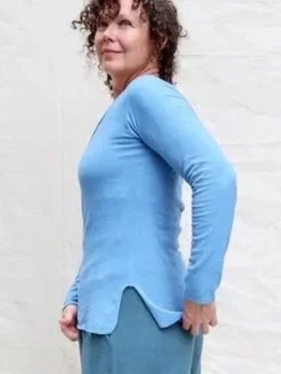 Gaia Conceptions Tops - NEW Gaia Conceptions Cresent Kamzee Shirt / S